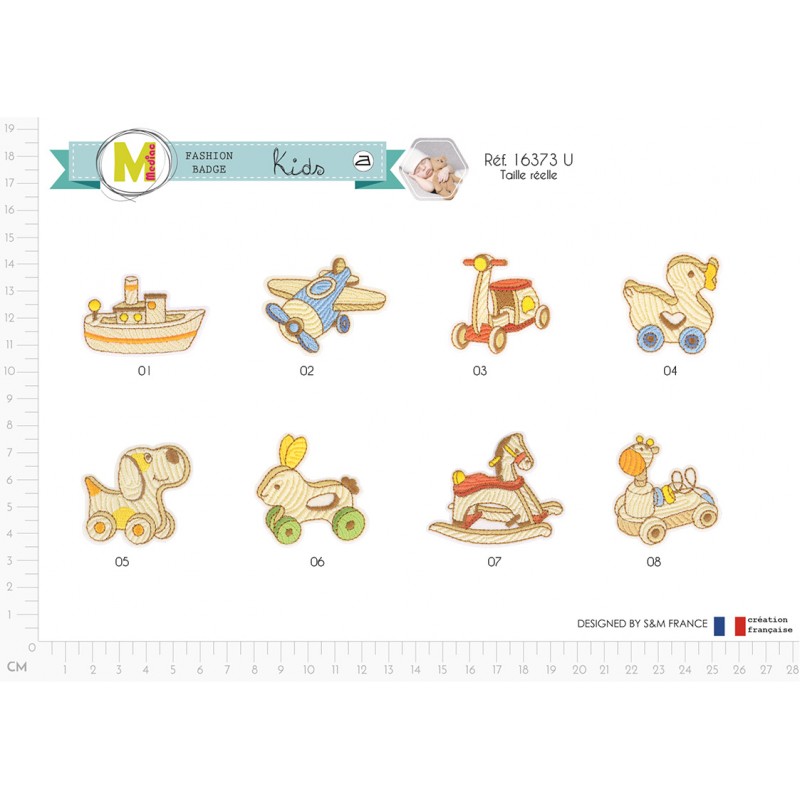 Stephanoise M16373 - S ECUSSON JOUET EN BOIS