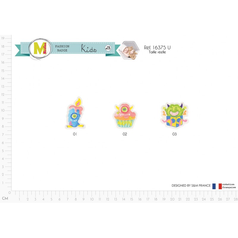 Stephanoise M16375 - S ECUSSON THEME ANNIVERSAIRE