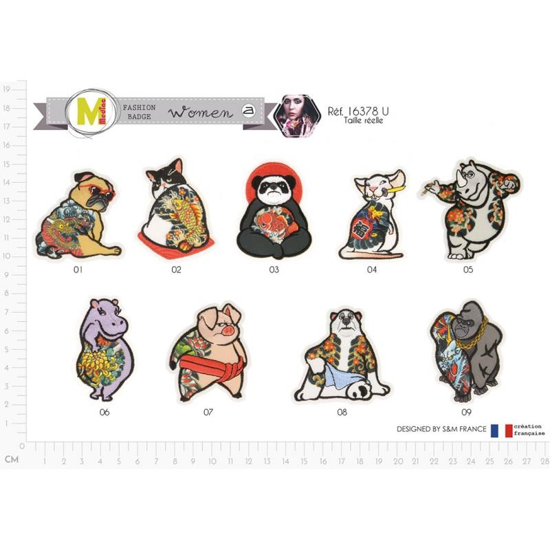 Stephanoise M16378 - M ECUSSON ANIMAUX TATOUES