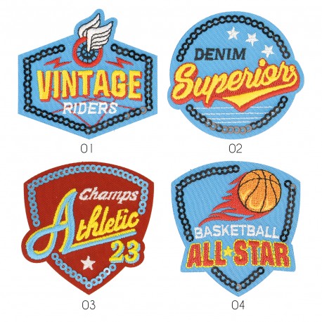 stephanoise M16384 - M ECUSSON BLASON SPORT COLORE