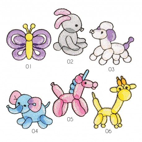 stephanoise M16390 - S ECUSSON ANIMAUX BALLON