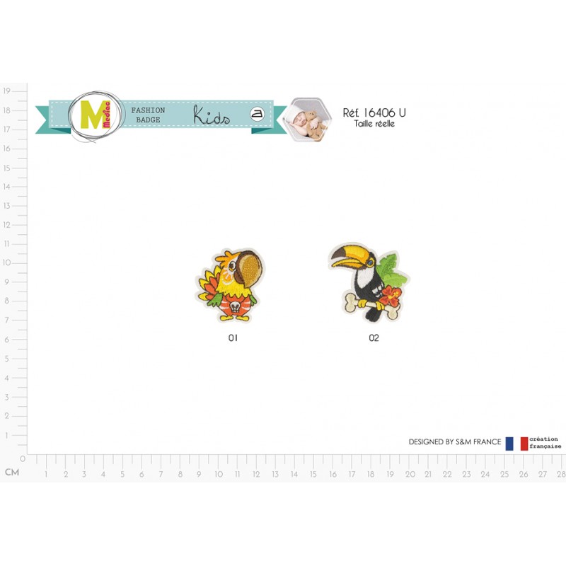 Stephanoise M16406 - M ECUSSON OISEAUX TROPICAUX