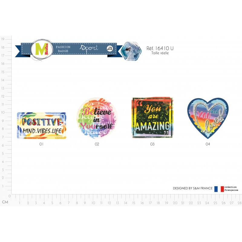 Stephanoise M16410 - M ECUSSON MESSAGE POSITIF