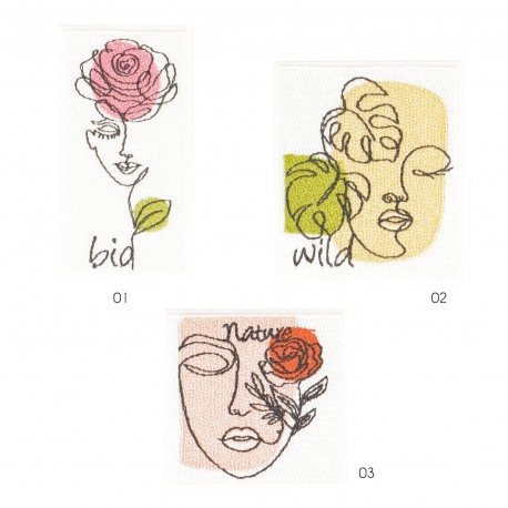 stephanoise M16411 - M ECUSSON VISAGE ABSTRAIT