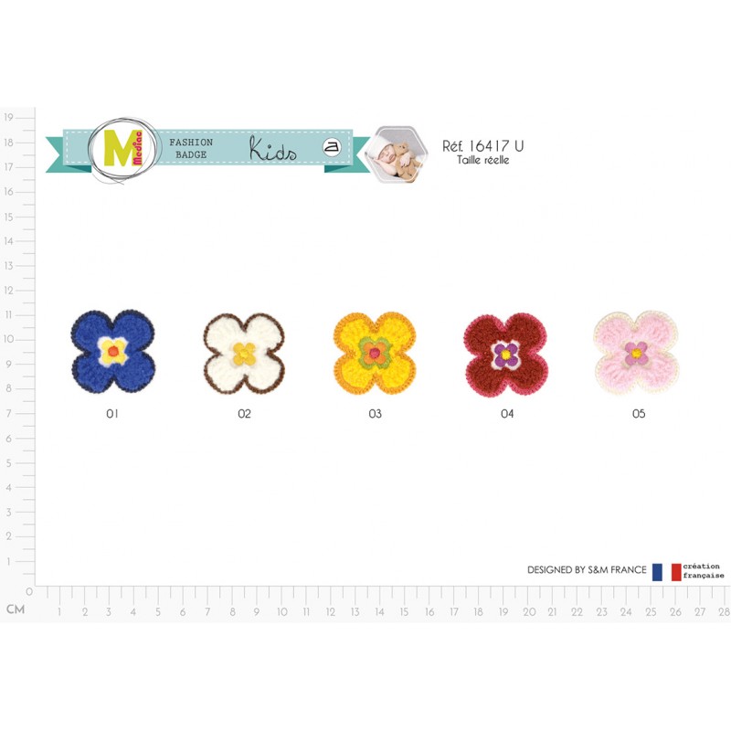 Stephanoise M16417 - S ECUSSON FLEUR