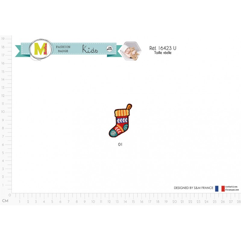 Stephanoise M16423 - S ECUSSON CHAUSSETTE NOEL