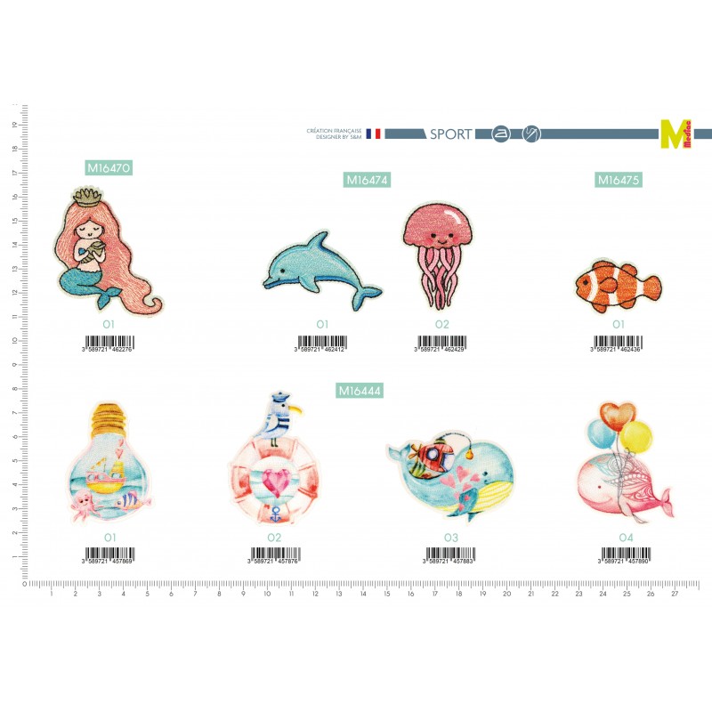 Stephanoise M16444 - M ECUSSON MONDE PASTEL