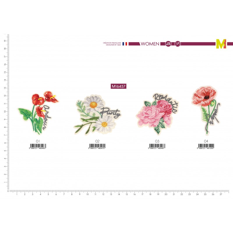 Stephanoise M16457 - M ECUSSON FLEURS