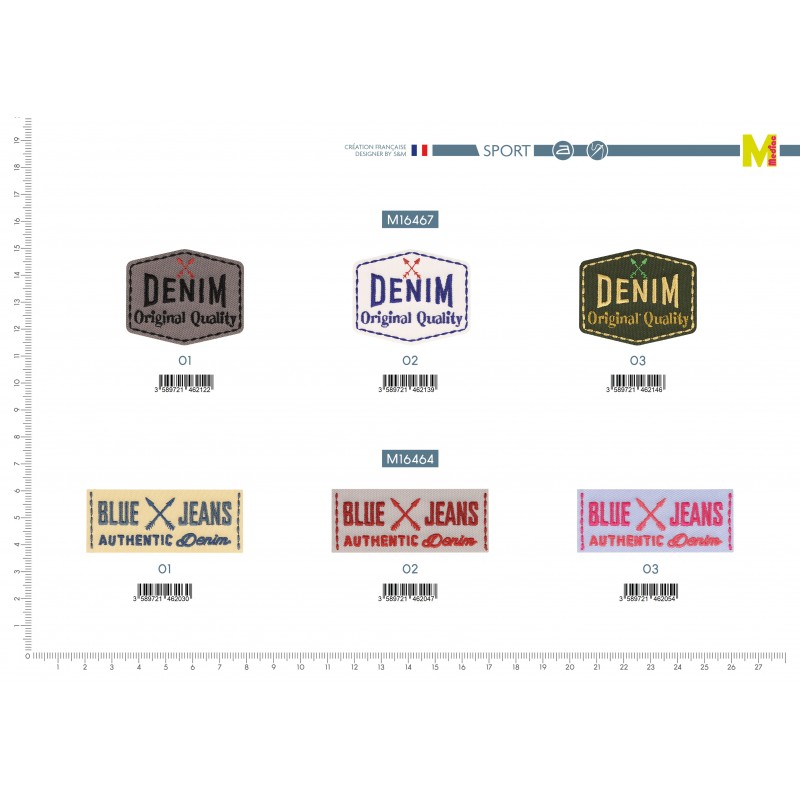 Stephanoise M16464 - S ECUSSON BLUE JEANS