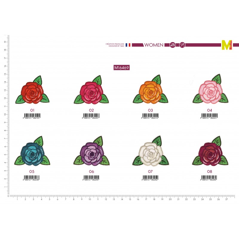 Stephanoise M16469 - S ECUSSON ROSE