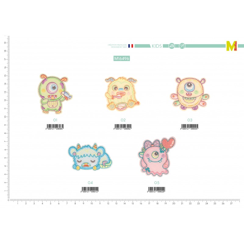 Stephanoise M16496 - M ECUSSON MONSTRES RIGOLOS
