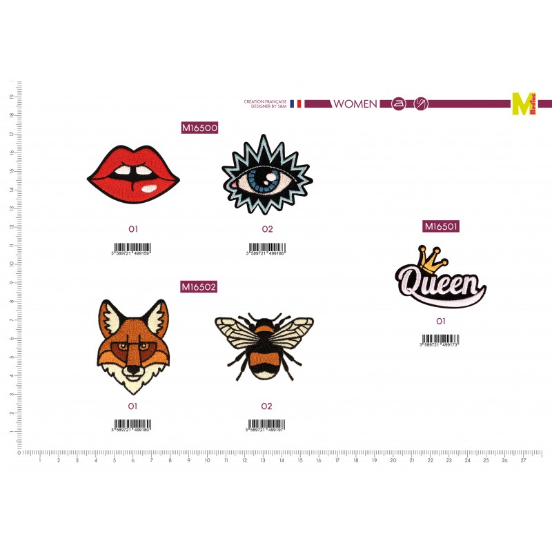 Stephanoise M16502 - S ECUSSON RENARD ET ABEILLE