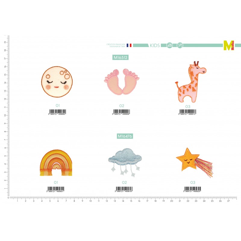 Stephanoise M16512 - S ECUSSON POUR BEBE