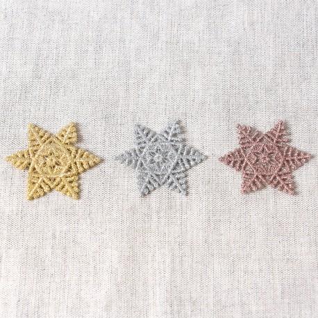 stephanoise M16547 - S ECUSSON FLOCON DE NEIGE