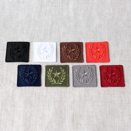 stephanoise M16551 - S ECUSSON BADGE ETOILE LAURIER