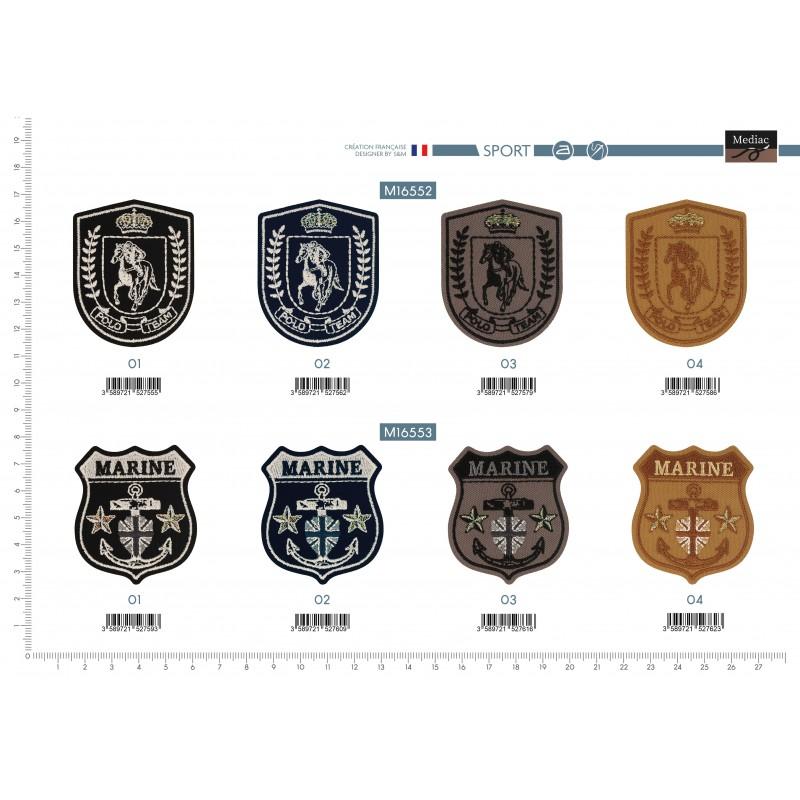 Stephanoise M16553 - M ECUSSON BLASON MARINE