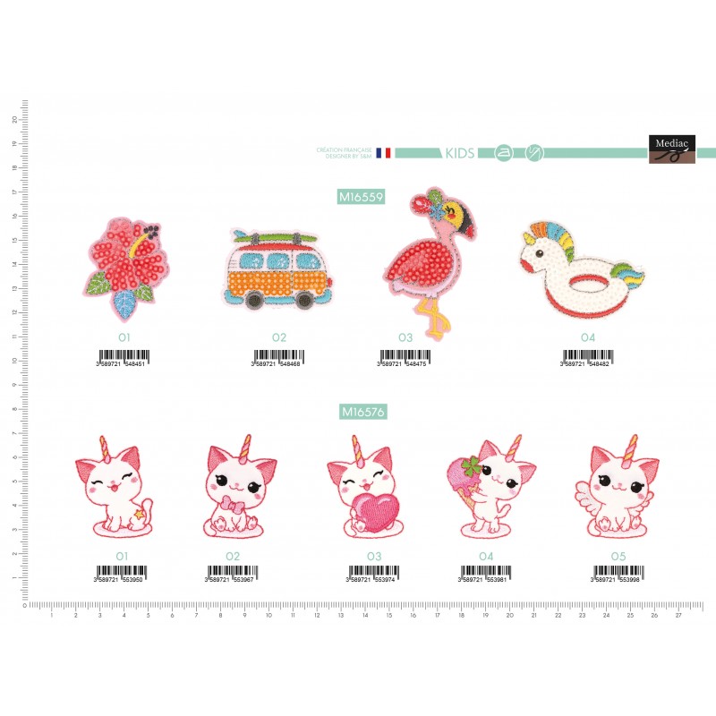 Stephanoise M16576 - S ECUSSON CHAT LICORNE