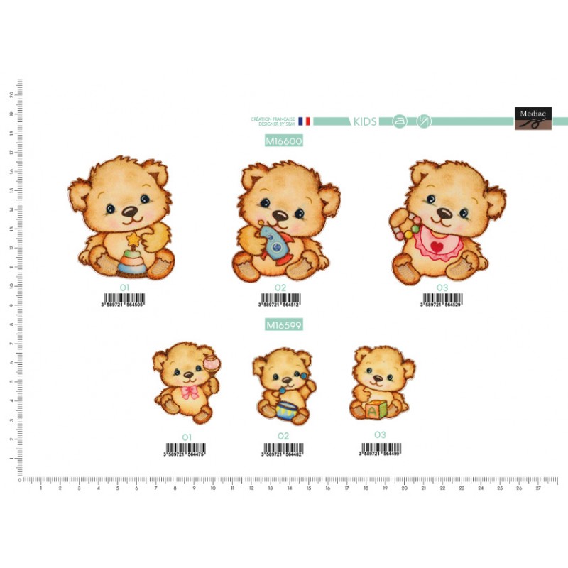 Stephanoise M16600 - M ECUSSON PETIT OURS GM