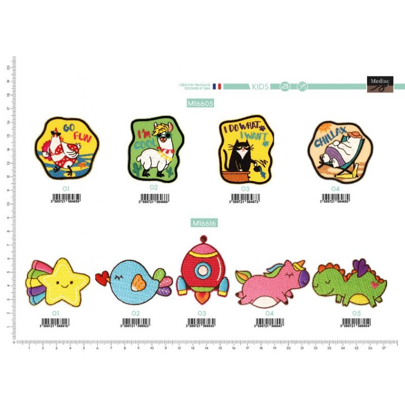 Stephanoise M16605 - S ECUSSON ANIMAUX FUN