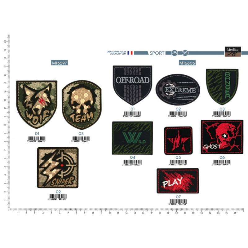 Stephanoise M16606 - S ECUSSON BLASON SPORT