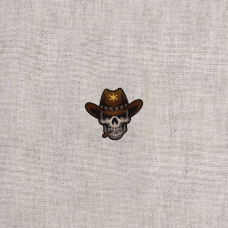 stephanoise M16608 - M ECUSSON TETE DE MORT COWBOY