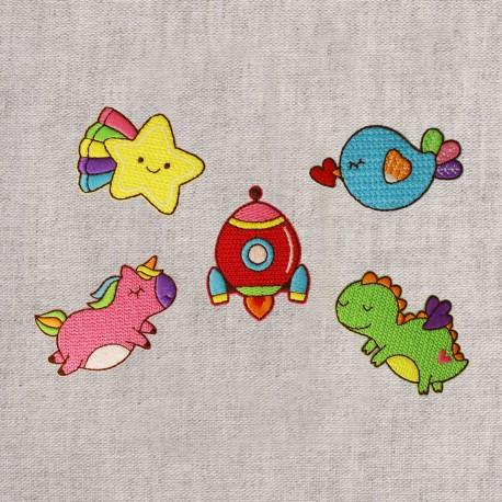 stephanoise M16616 - S ECUSSON PETITS MOTIFS RIGOLOS