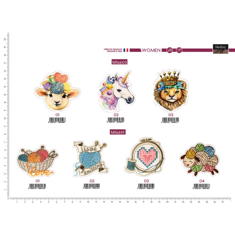 Stephanoise M16619 - S ECUSSON PELOTE DE LAINE