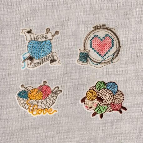 stephanoise M16619 - S ECUSSON PELOTE DE LAINE