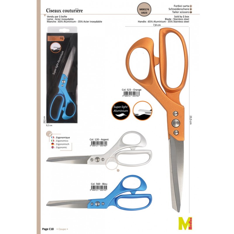 Stephanoise M174 - CISEAUX COUTURIÈRE