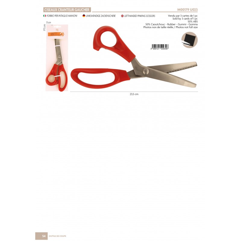 Stephanoise M179 - CISEAUX CRANTEUR GAUCHER