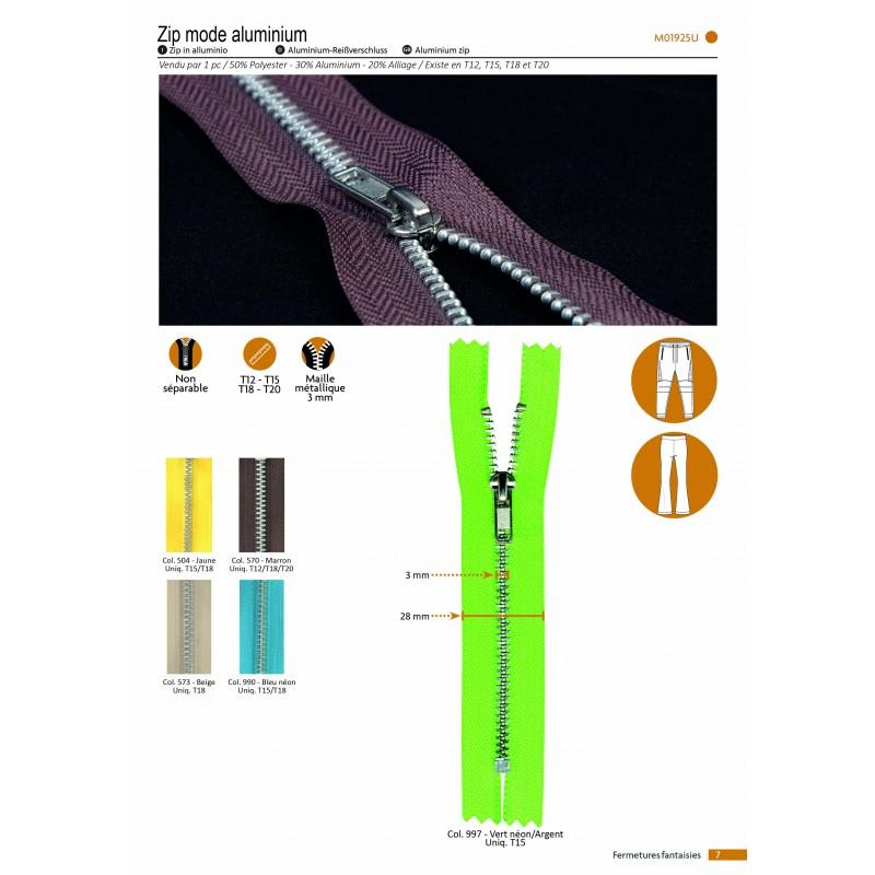 Stephanoise M1925 - FERMETURE ALUMINIUM N°3 NS