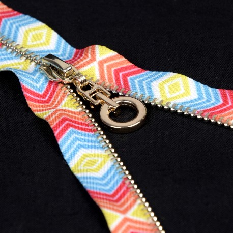 stephanoise M1938 - FERMETURE FANTAISIE ZIP ROND