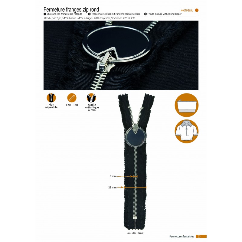 Stephanoise M1958 - FERMETURE FRANGE NS