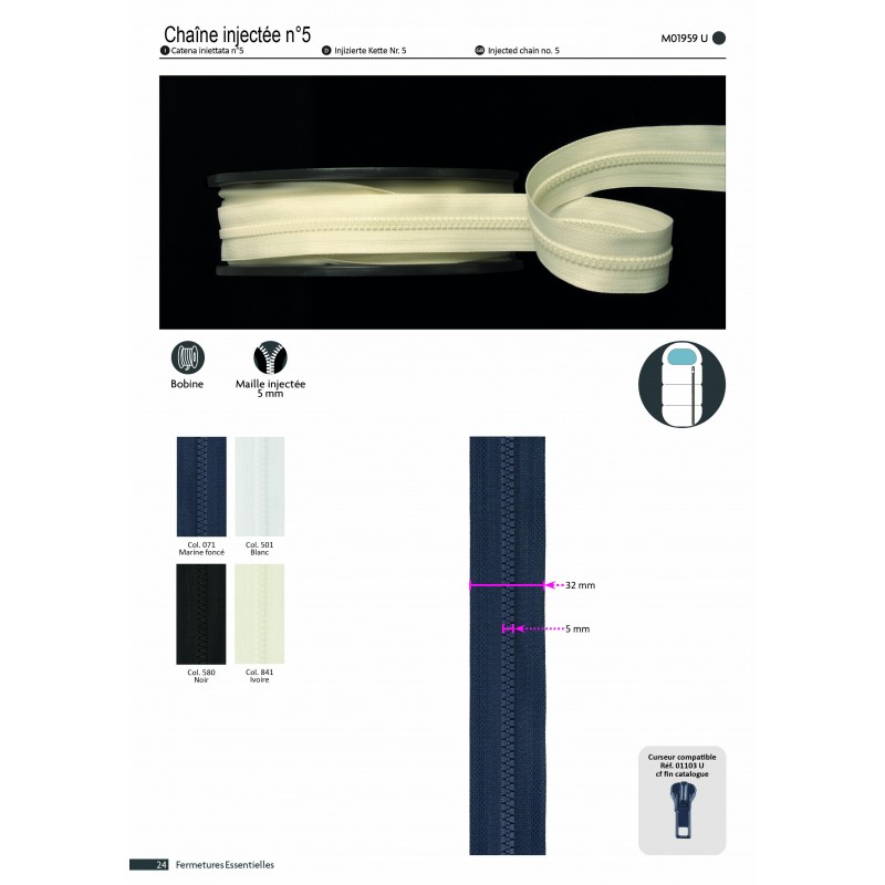 Stephanoise M1959 - CHAINE INJECTEE N°5