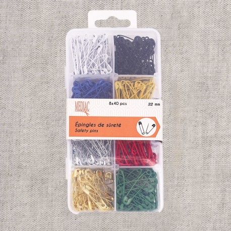 stephanoise M220 - EPINGLES DE SURETE 32MM 8x40pcs