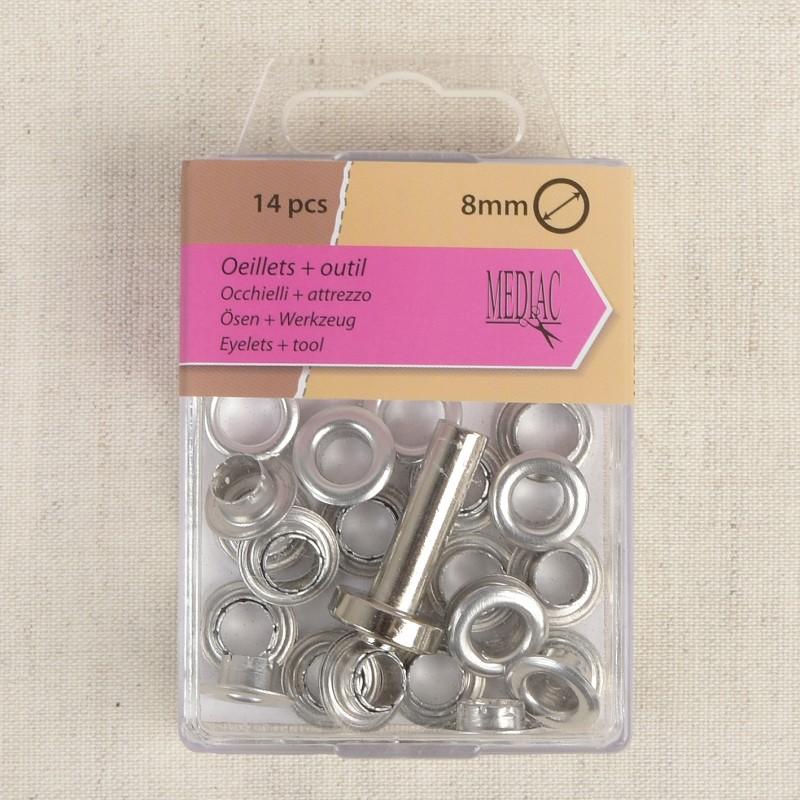 Stephanoise M234 - OEILLETS+OUTIL 8MM *14P