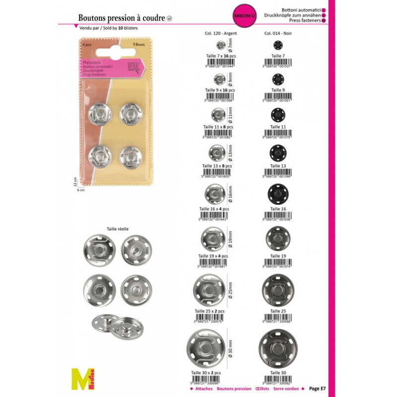 Stephanoise M250 - PRESSION A COUDRE