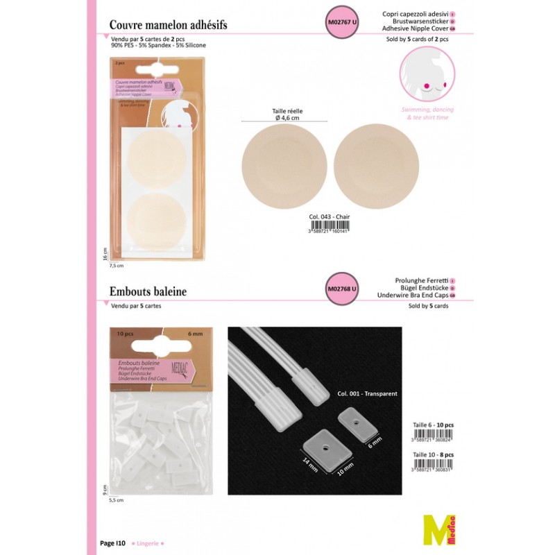 Stephanoise M2768 - EMBOUTS BALEINE