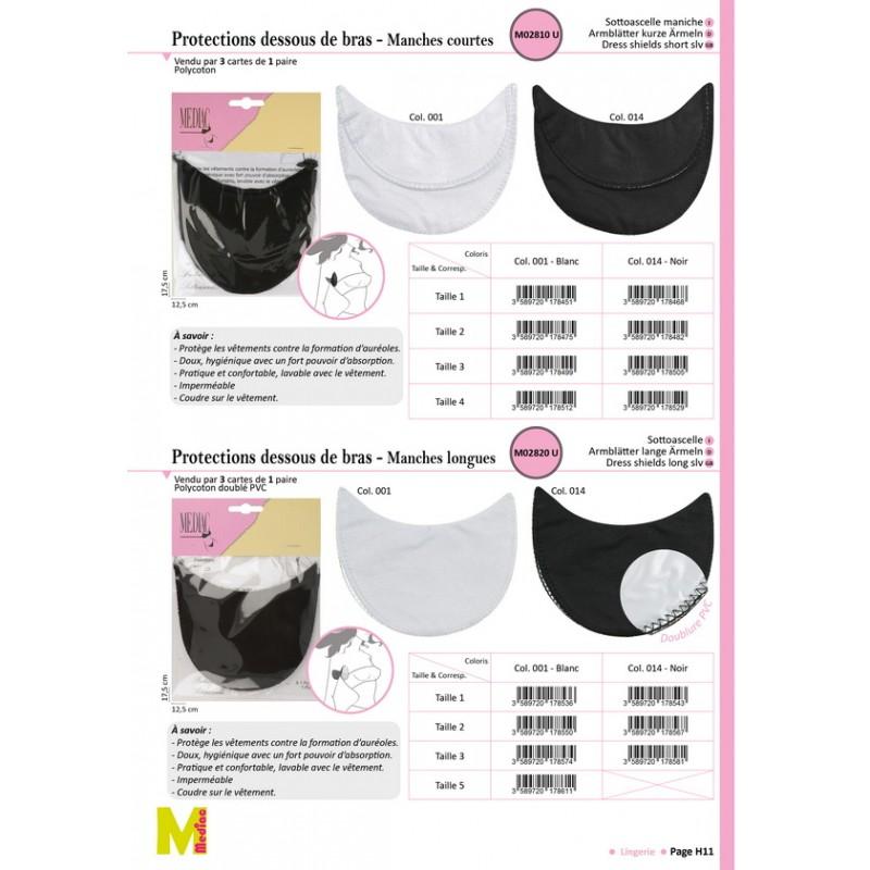 Stephanoise M2810 - DESSOUS BRAS MANCHE COURTE *2