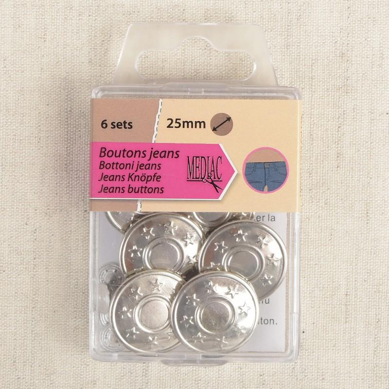 Stephanoise M283 - BOUTONS JEANS 20MM*6 SETS