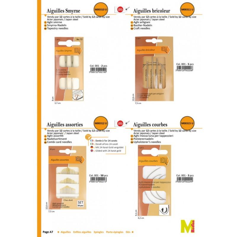 Stephanoise M312 - AIGUILLES ASSORTIMENT 50P