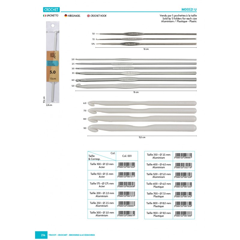 Stephanoise M321 - CROCHET A TRICOTER