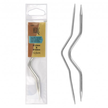 stephanoise M323 - AIGUILLES TORSADE ALUMINIUM *2