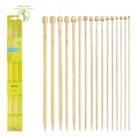 stephanoise M329 - AIGUILLE A TRICOTER BAMBOU