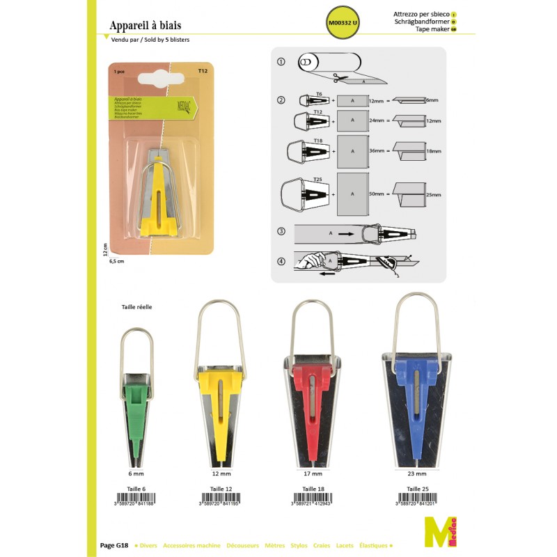 Stephanoise M332 - APPAREIL A BIAIS