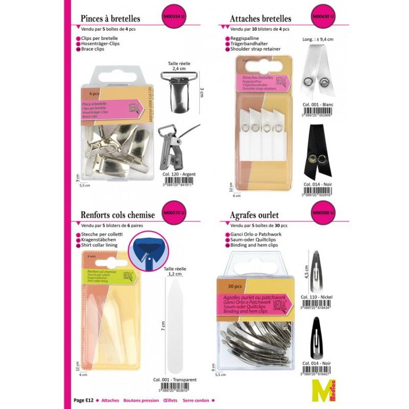 Stephanoise M334 - CLIP BRETELLE *4P