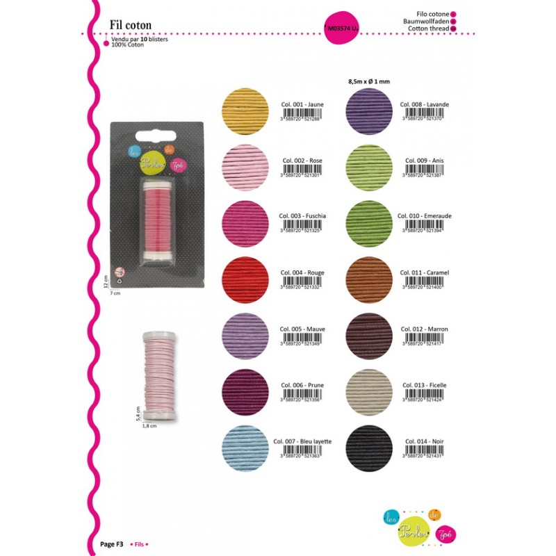 Stephanoise M3574 - FIL COTON *8 5M