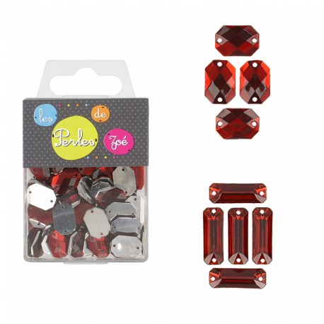 stephanoise M3643 - PERLES STRASS *80P 10X14MM