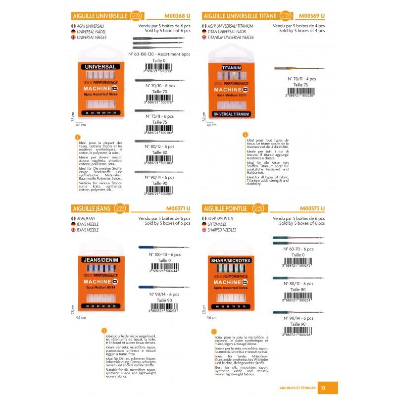 Stephanoise M371 - AIGUILLE JEANS *6PCS