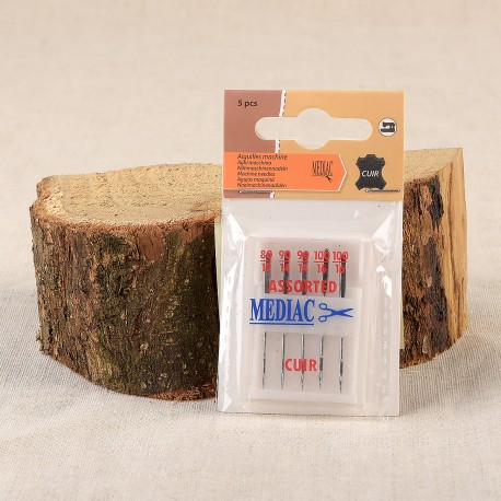 stephanoise M394 - AIGUILLE 130/705 CUIR 5 PCES